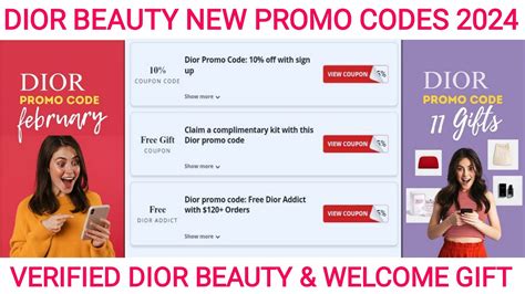 dior promo codes 2023|dior beauty discount code.